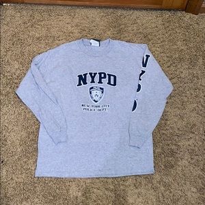 NYPD brand t shirt